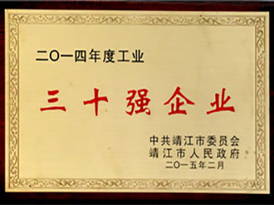 三十强企业